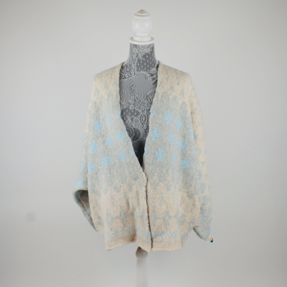Free People Winter Sky Wonderland Cardigan Sweater - Picture 4 of 15